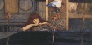 Fernand Khnopff I Lock my Door upon Myself (mk20) oil on canvas